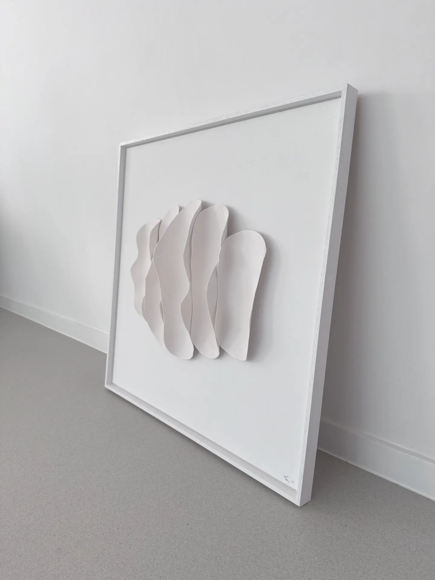 it comes in waves porselein kunstwerk