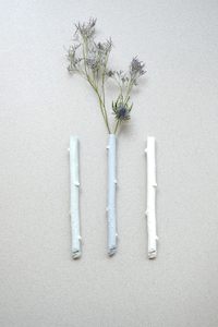 Twiggy wandvaasje groen large